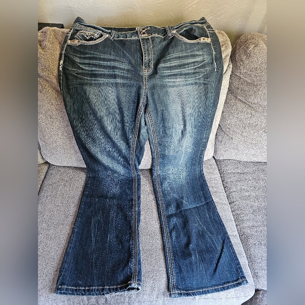 Women's Hydraulic Bootcut Jeans Size 24